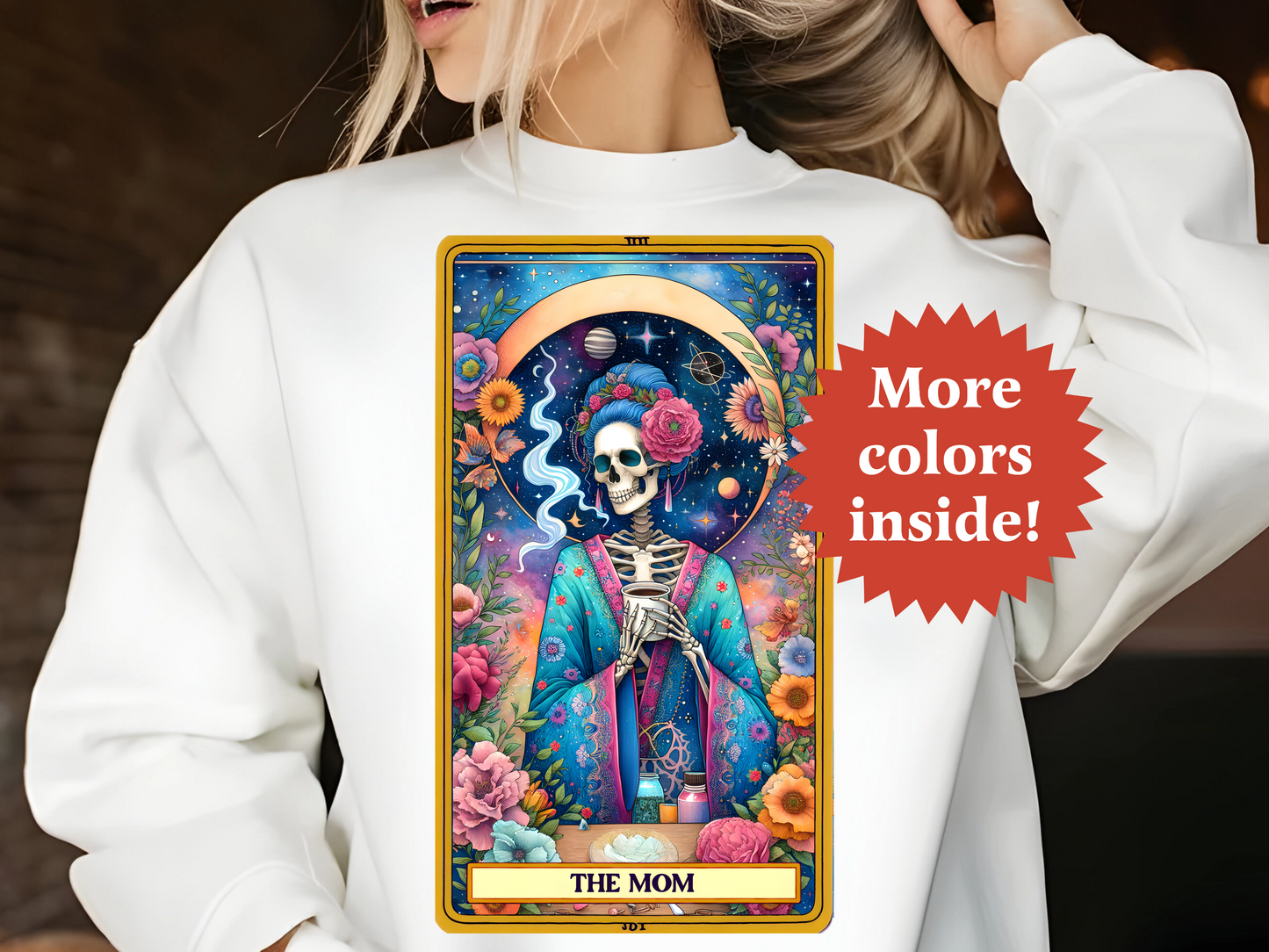 The Mom Tarot Unisex Sweatshirt TRSS07