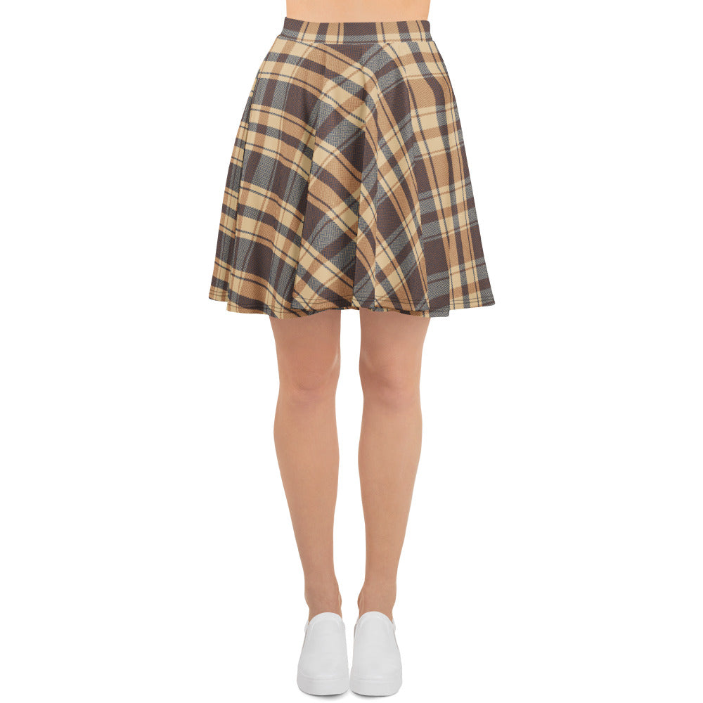 queer streetwear plaid skirt outfit