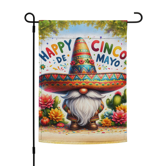 Mexican Garden Flag Cinco de Mayo CMFG02