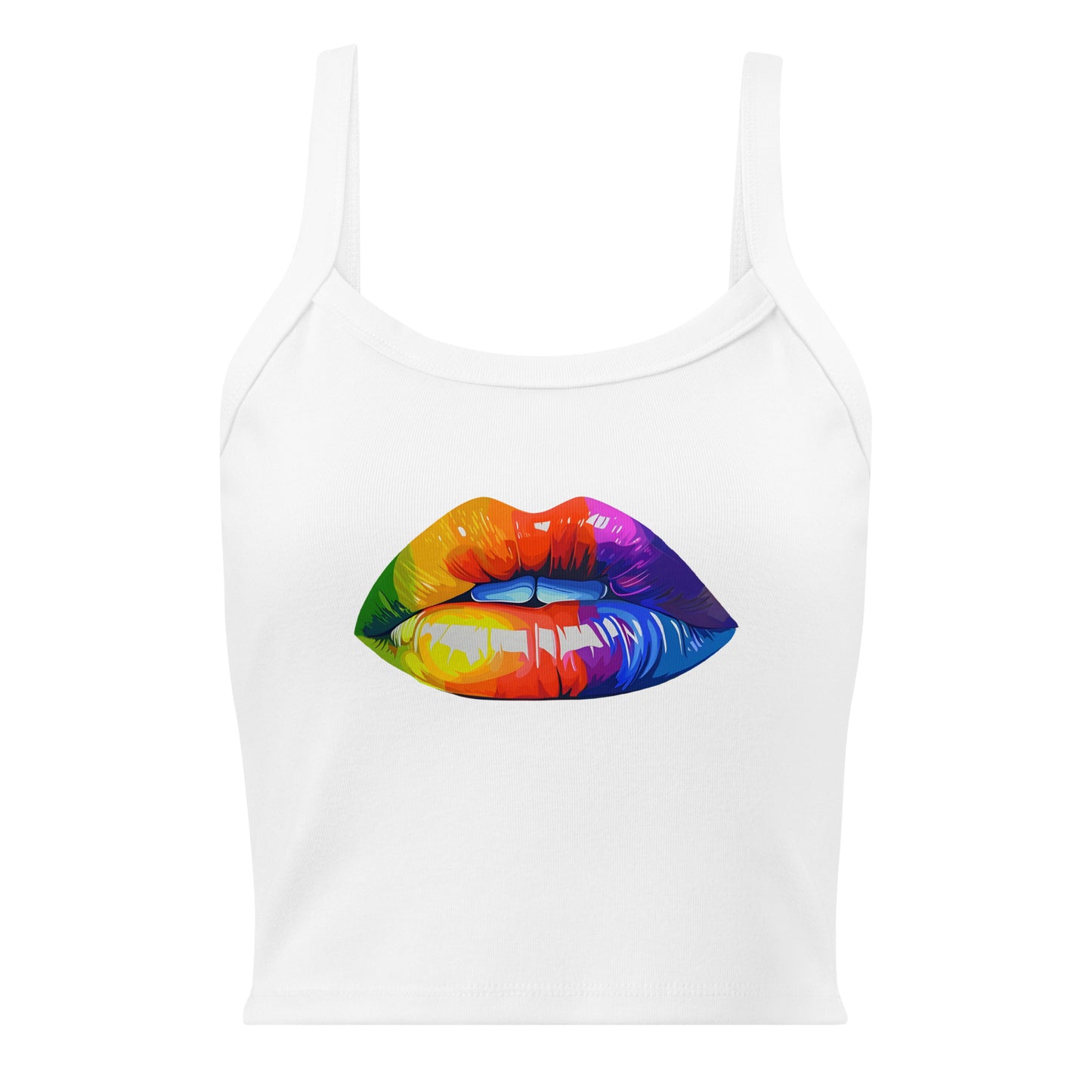 lgbtq crop top tank