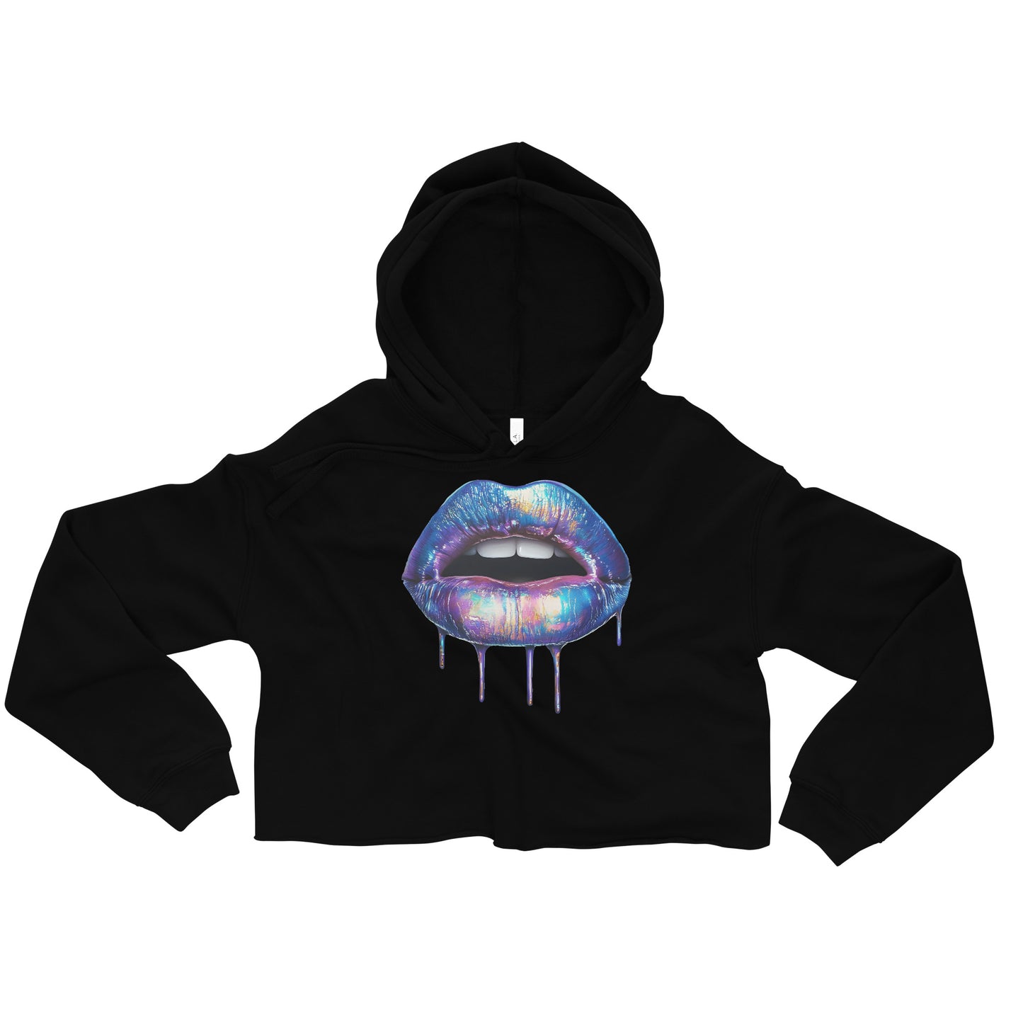 2YK Lips Crop Hoodie 2ykh03