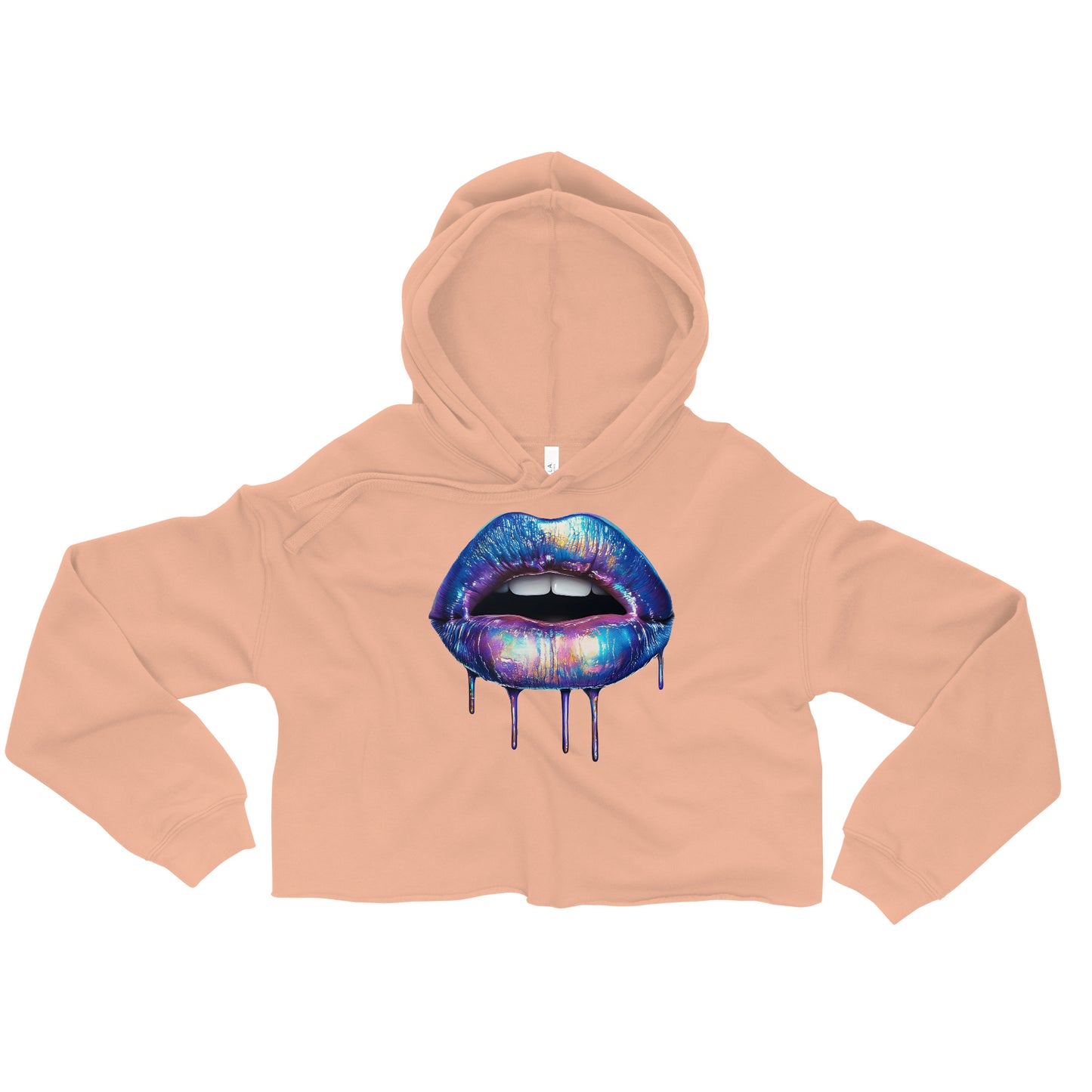 2YK Lips Crop Hoodie 2ykh03