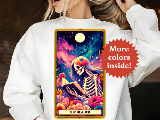 The Reader Tarot Unisex Sweatshirt TRSS16