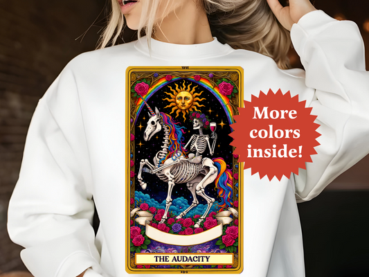 The Audacity Tarot Unisex Sweatshirt TRSS20
