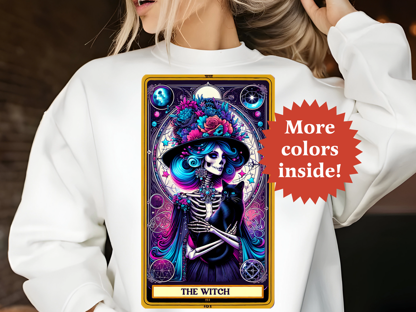 The Witch Tarot Unisex Sweatshirt TRSS23