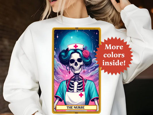 The Nurse Tarot Unisex Sweatshirt TRSS30