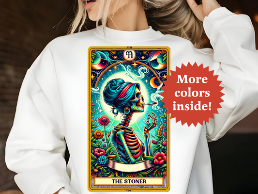 The Stoner Tarot Unisex Sweatshirt TRSS31