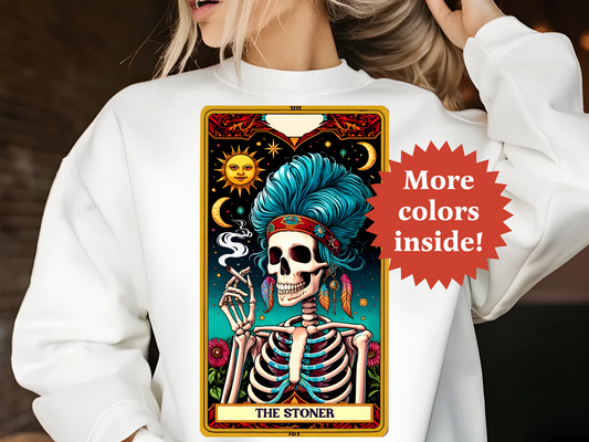 The Stoner Tarot Unisex Sweatshirt TRSS32