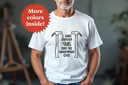 Funny Handyman T-Shirt HMTS03