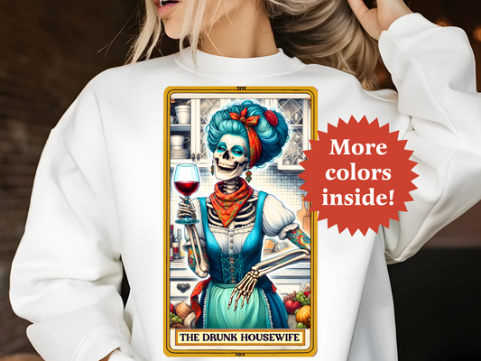 The Drunk Housewife Tarot Sweatshirt TRSS42