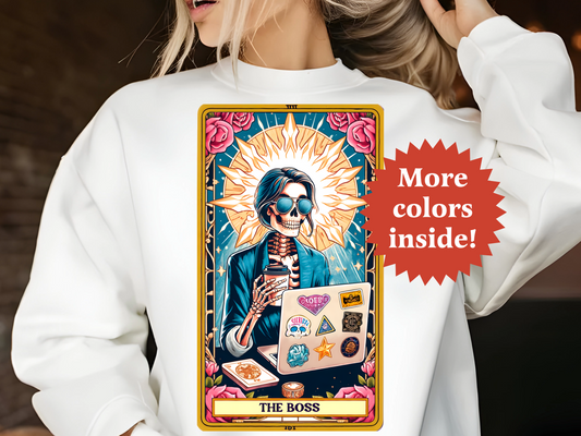 The Boss lady Tarot Sweatshirt TRSS43