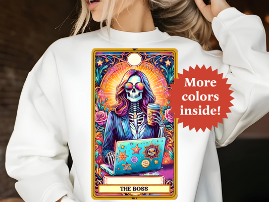 The Boss lady Tarot Sweatshirt TRSS44
