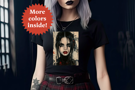 Gothic T-Shirt Dark Academia GTTS04