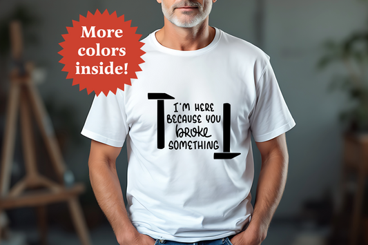 Funny Handyman T-Shirt HMTS06