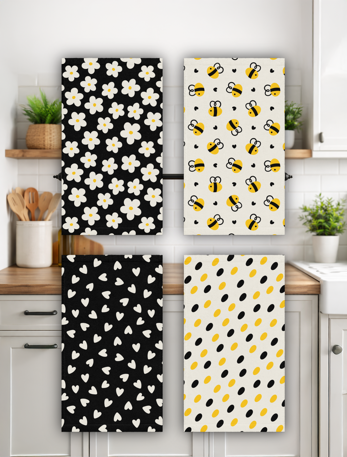 Bee Kitchen Towels Set BSHT01