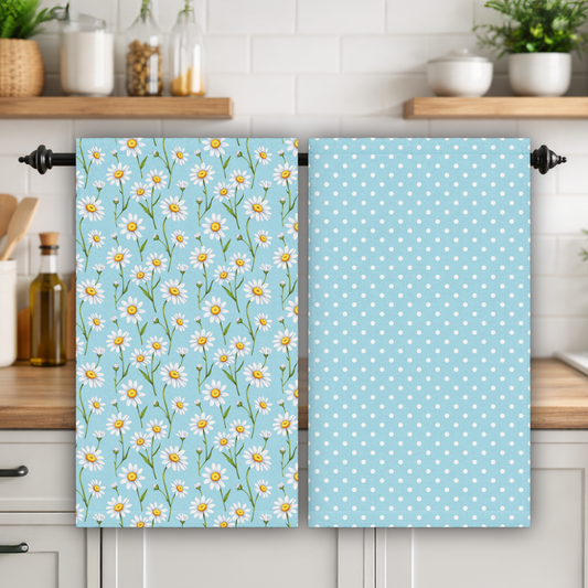 Daisies Hand Kitchen Towel Sel BDHT01