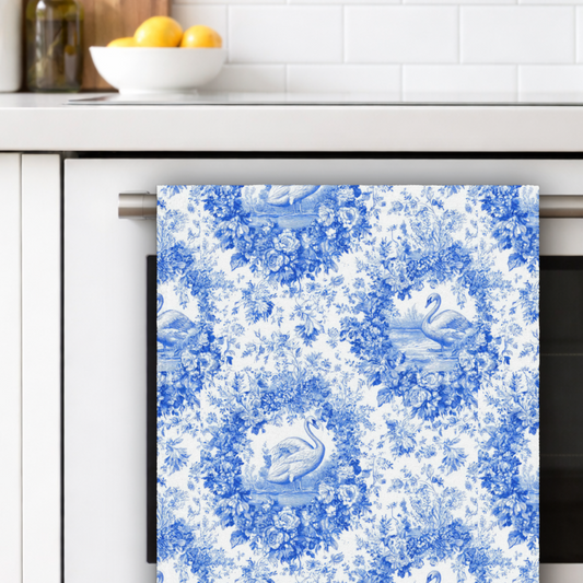 Chinoiserie Hand Kitchen Towel Mom Gift CHHT02