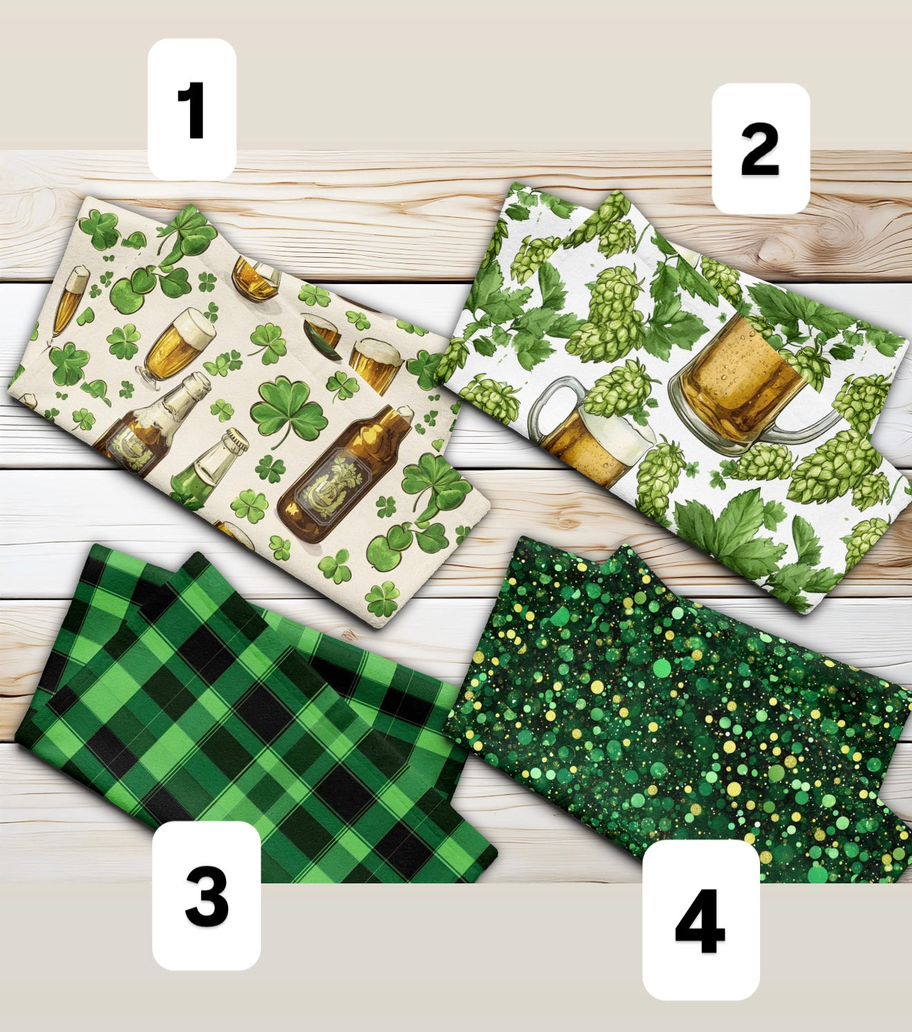 St Patrick’s Day Tea Towel Set HTPD10