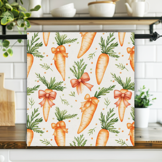 Easter Carrot Kitchen Towel ESHT72