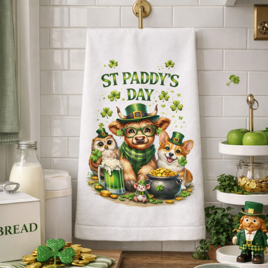 St Patrick’s Day Tea Towel HTPD08
