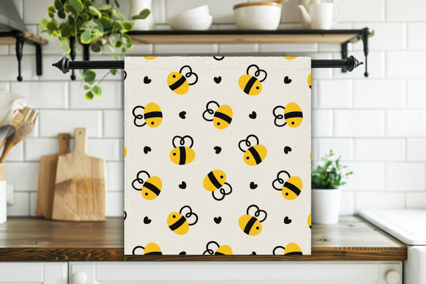Bee Kitchen Towels Set BSHT01