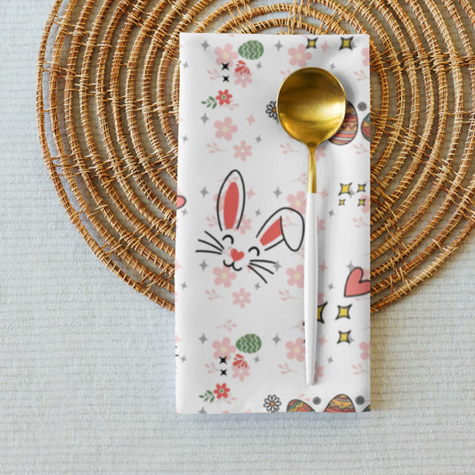Set of 4 Easter Cloth Napkins ESCN01