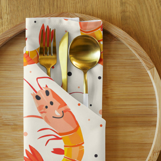Citrus Shrimps 4 Napkins Set CTNP01