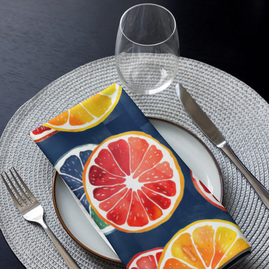 Citrus Tie Dye 4 Napkins Set CTNP03