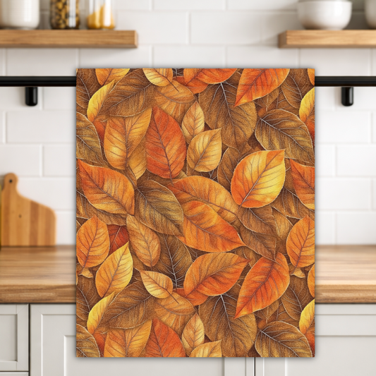 Fall Autumn Hand Kitchen Towel FAHT02