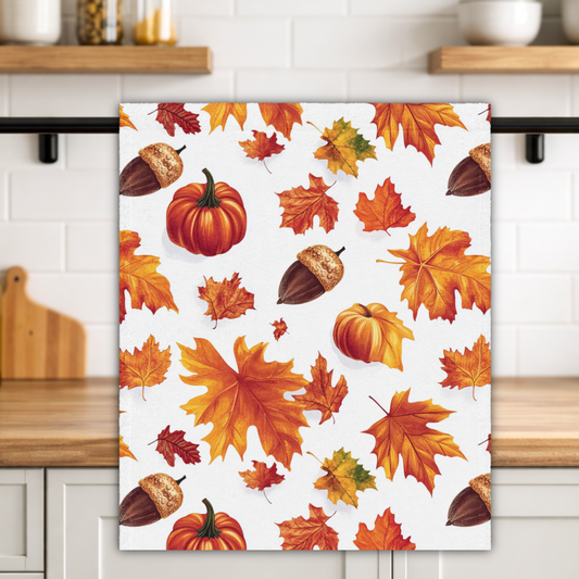 Fall Autumn Hand Kitchen Towel FAHT04
