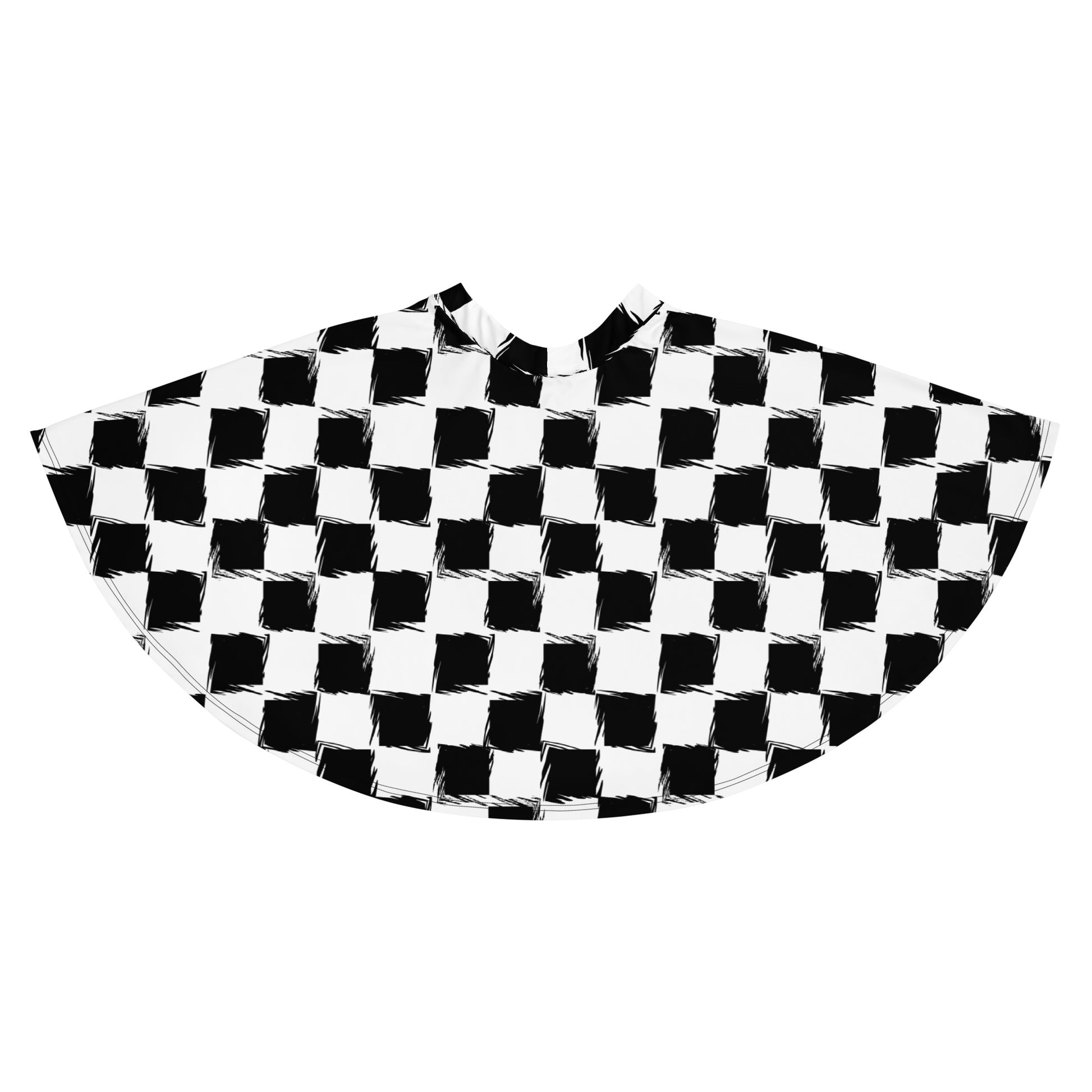 unisex femboy checkerboard skirt streetwear look