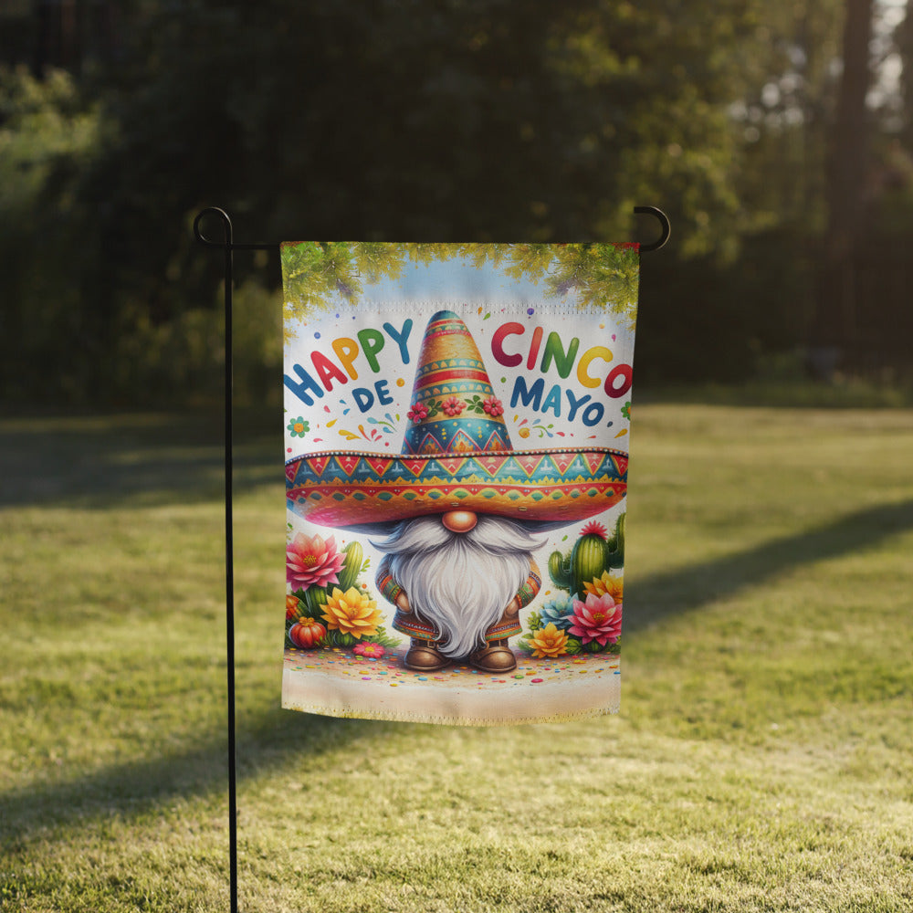 Mexican Garden Flag Cinco de Mayo CMFG02