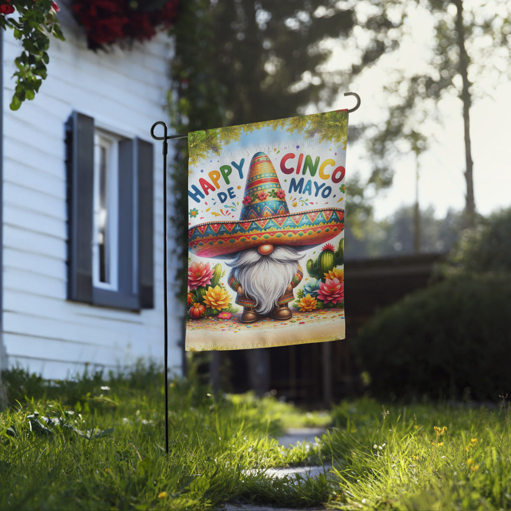 Mexican Garden Flag Cinco de Mayo CMFG02