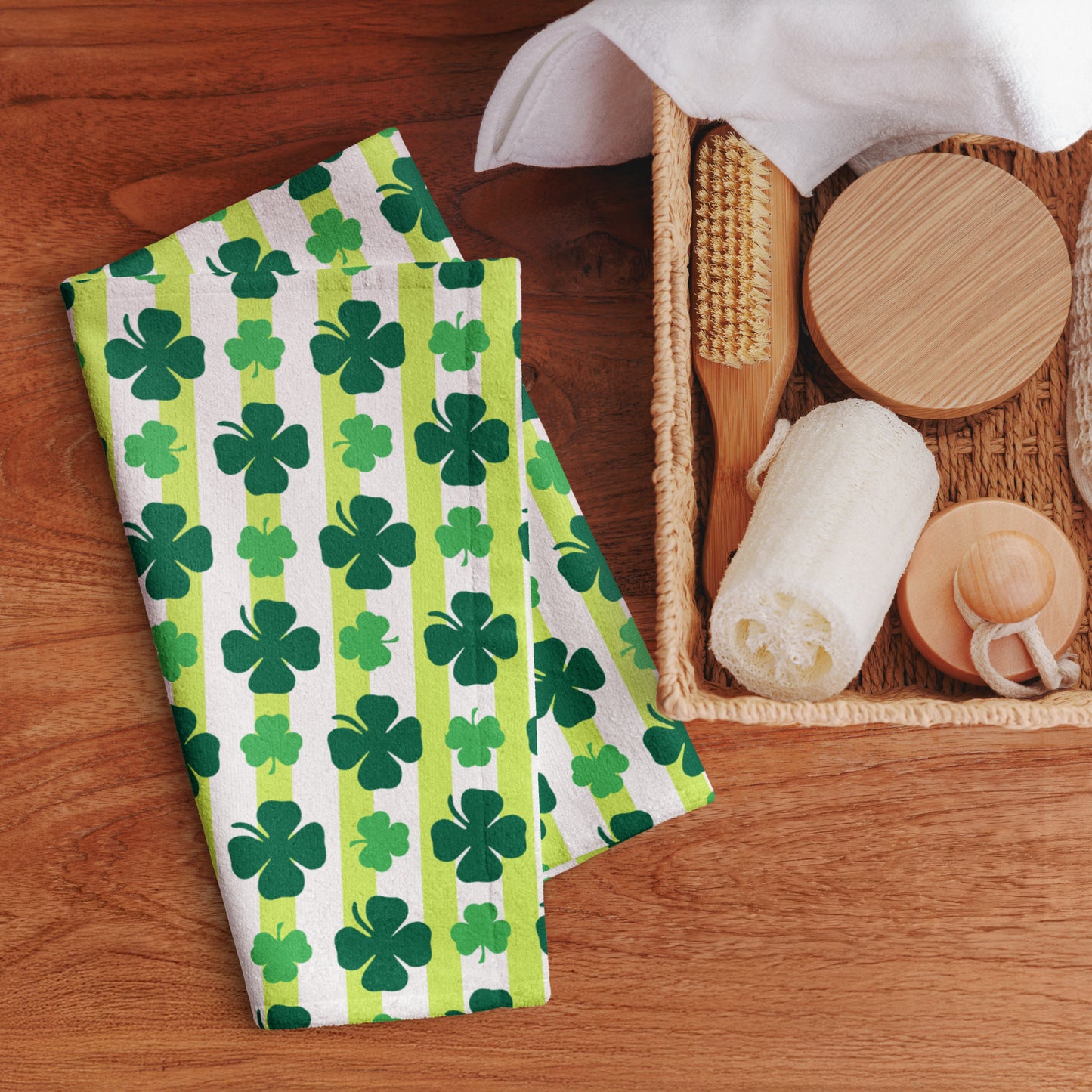 St Patrick’s Day kitchen hand tea towel HTPD01