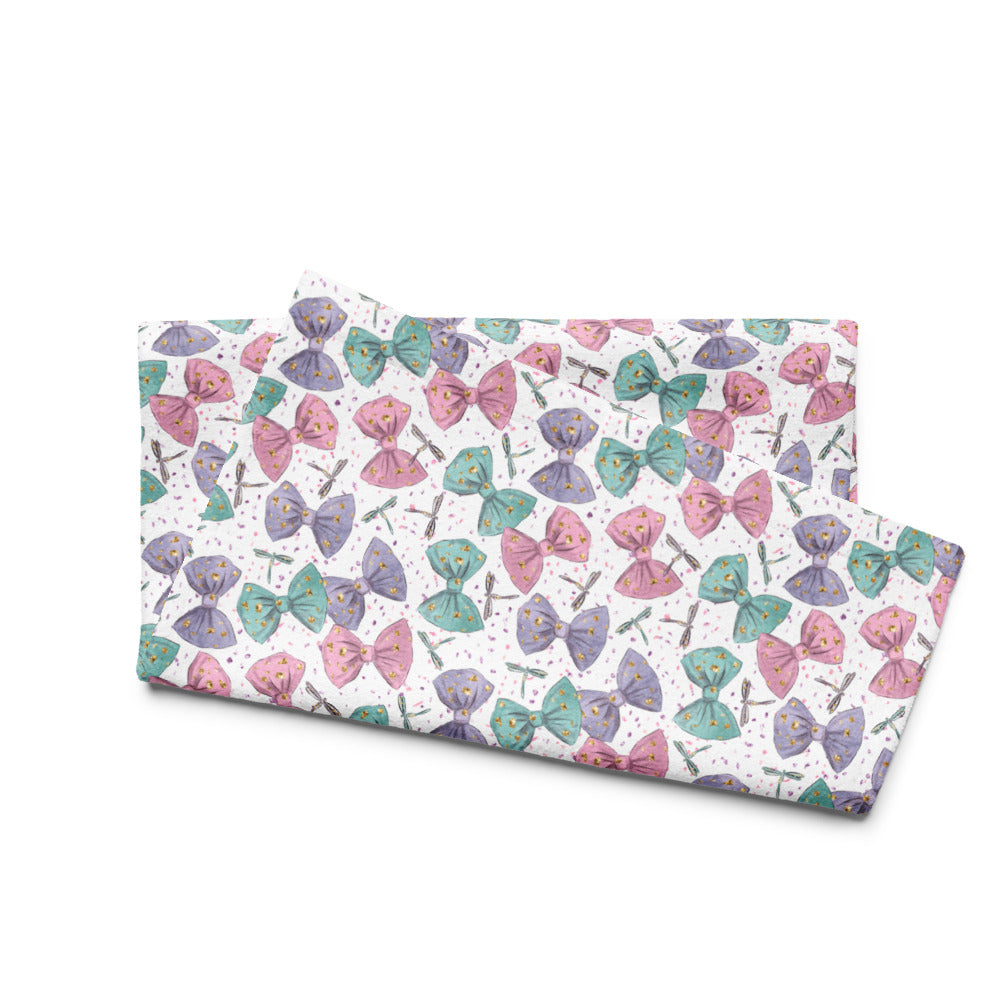 Pastel Bow Kitchen Tea Towel ESHT012