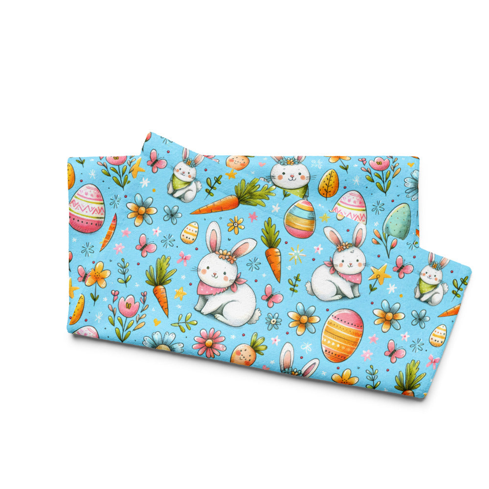 Cute Easter Bunny Kitchen Tea Towel ESHT23