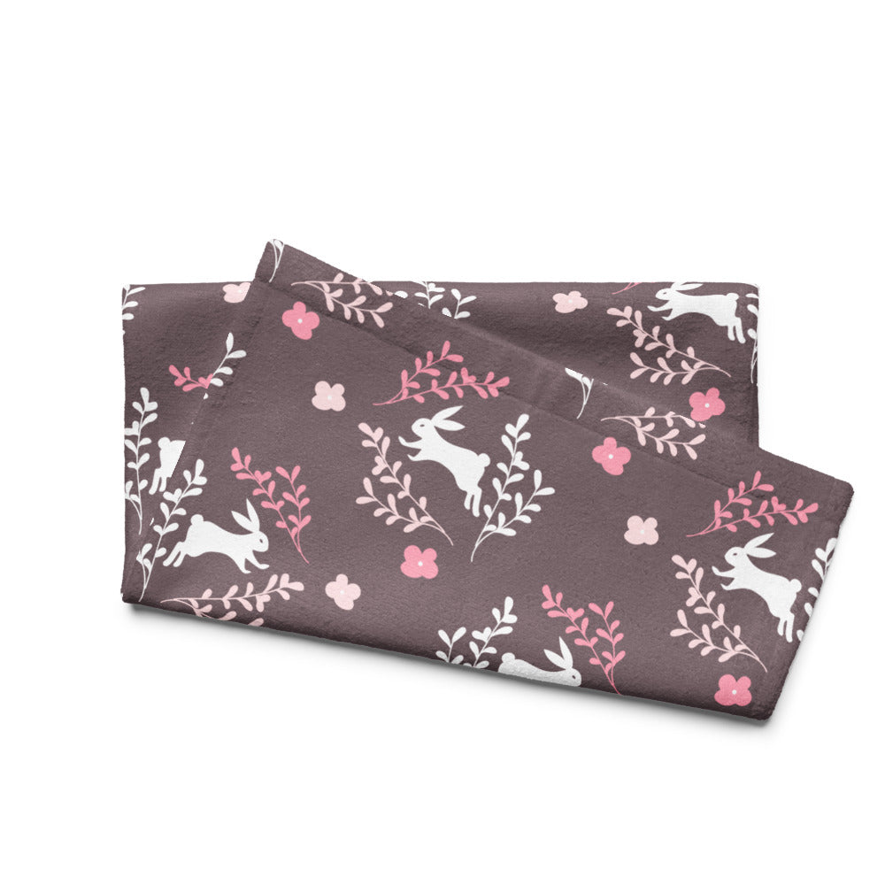 Neutral Easter Bunny Kitchen Tea Towel ESHT41