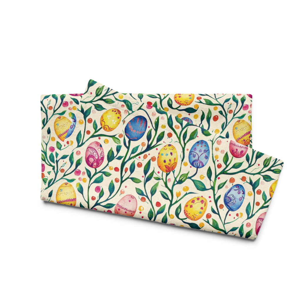 Watercolor Easter Egg Kitchen Towel ESHT61