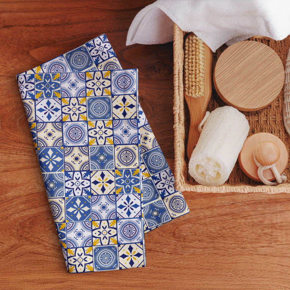 Moroccan Tiles Hand Kitchen Towel MRHT01