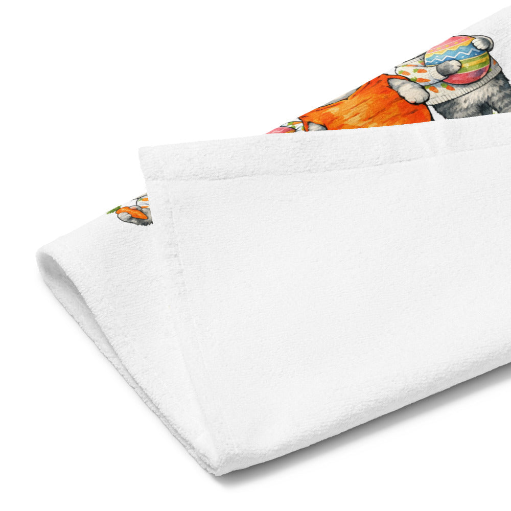 Funny Easter Cats Kitchen Tea Towel EAHT08