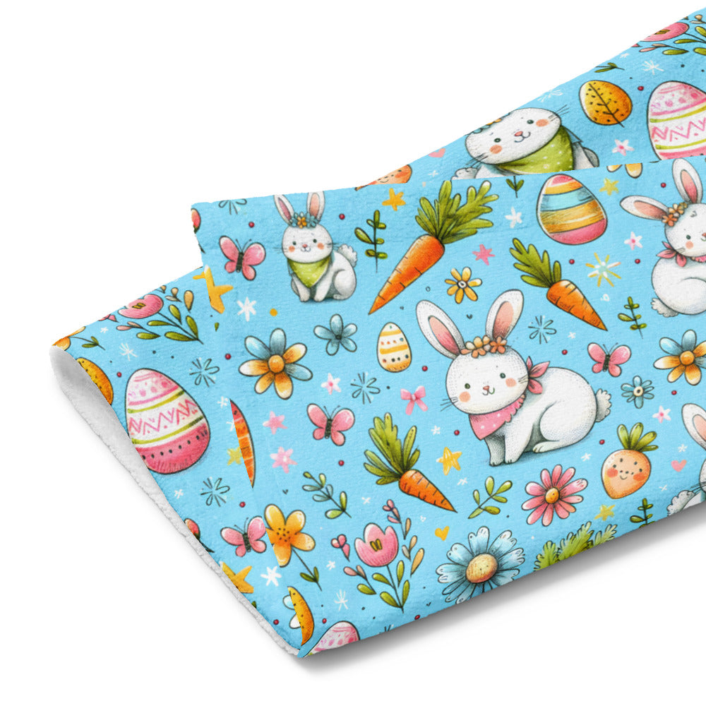 Cute Easter Bunny Kitchen Tea Towel ESHT23