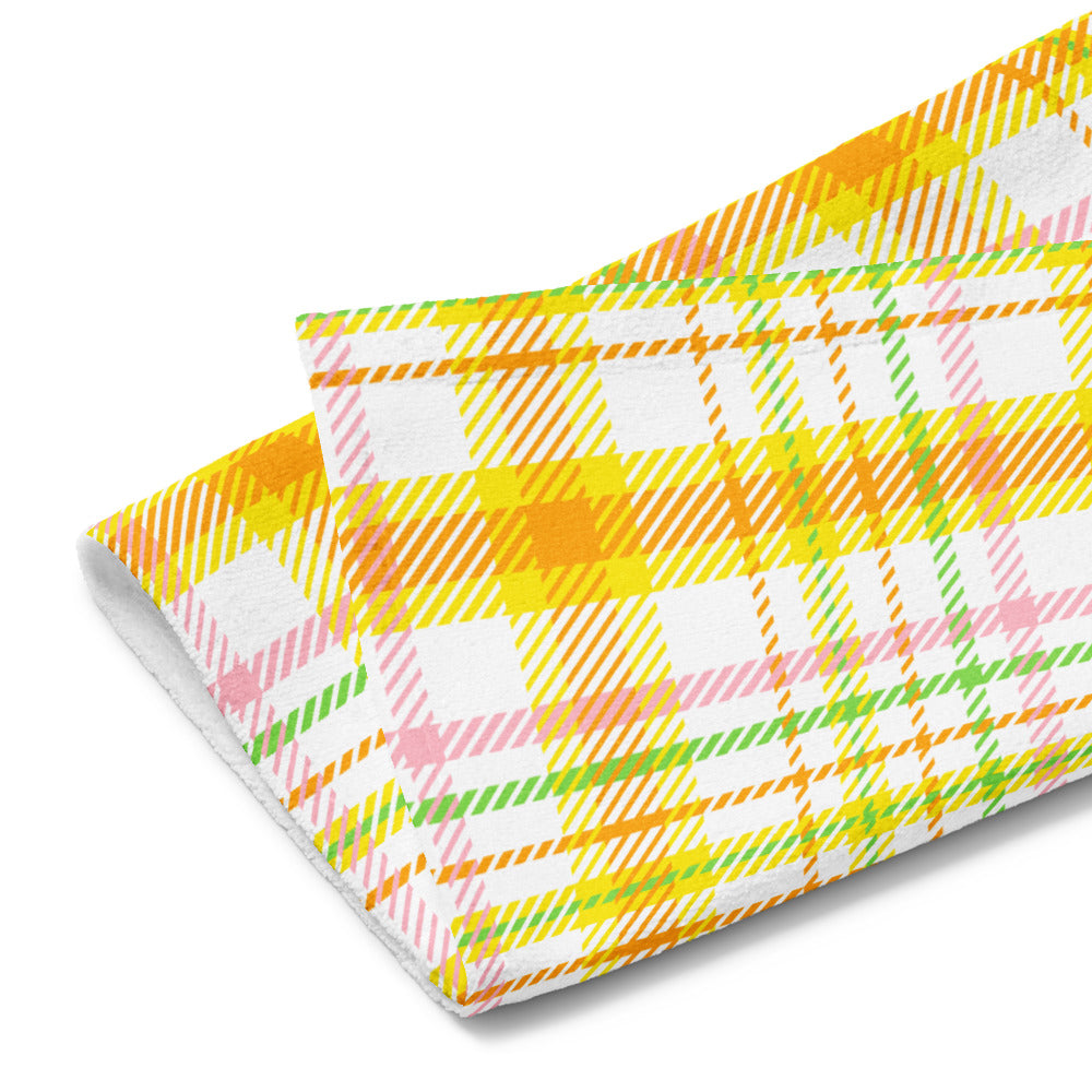 Spring Plaid Kitchen Towel ESHT54