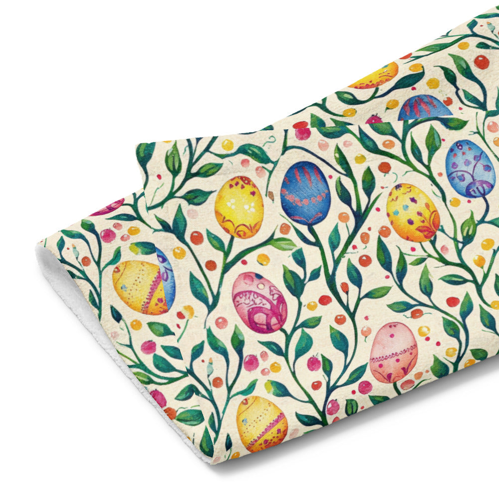 Watercolor Easter Egg Kitchen Towel ESHT61