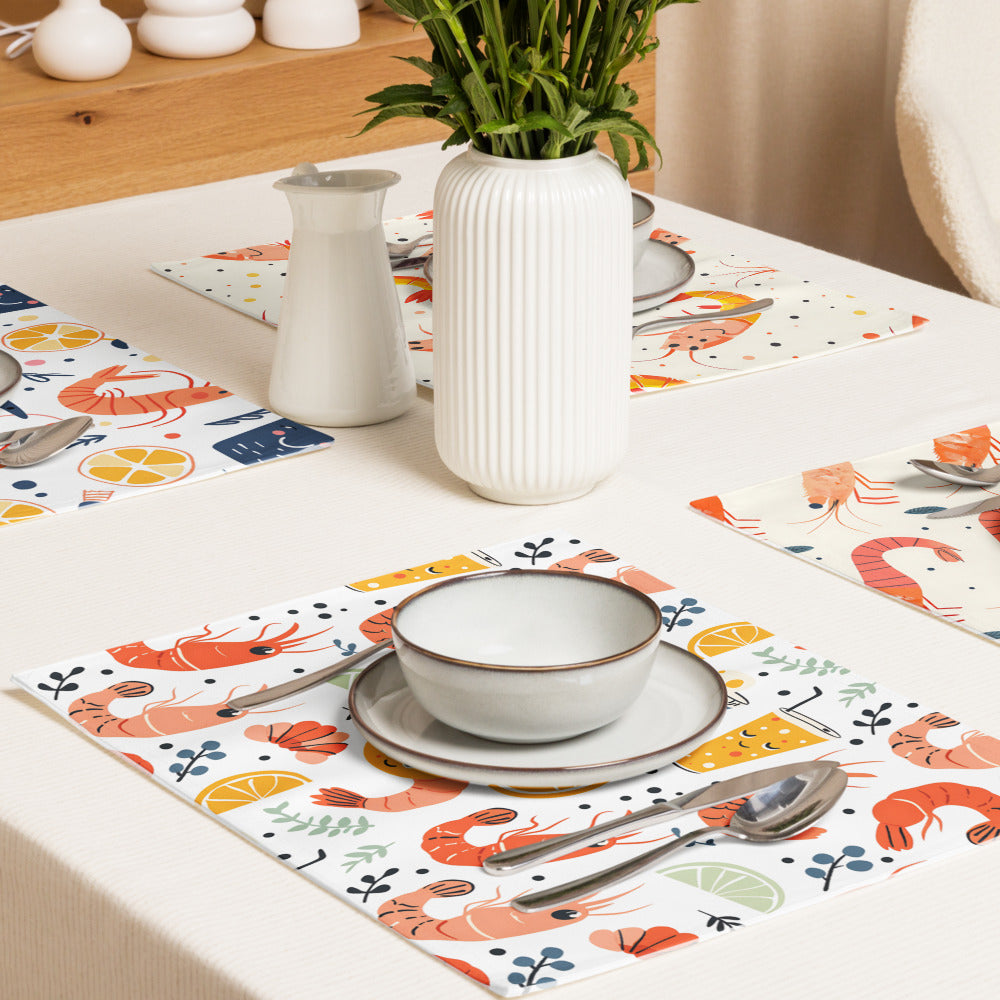Citrus Shrimps Placemats Set СSPM01