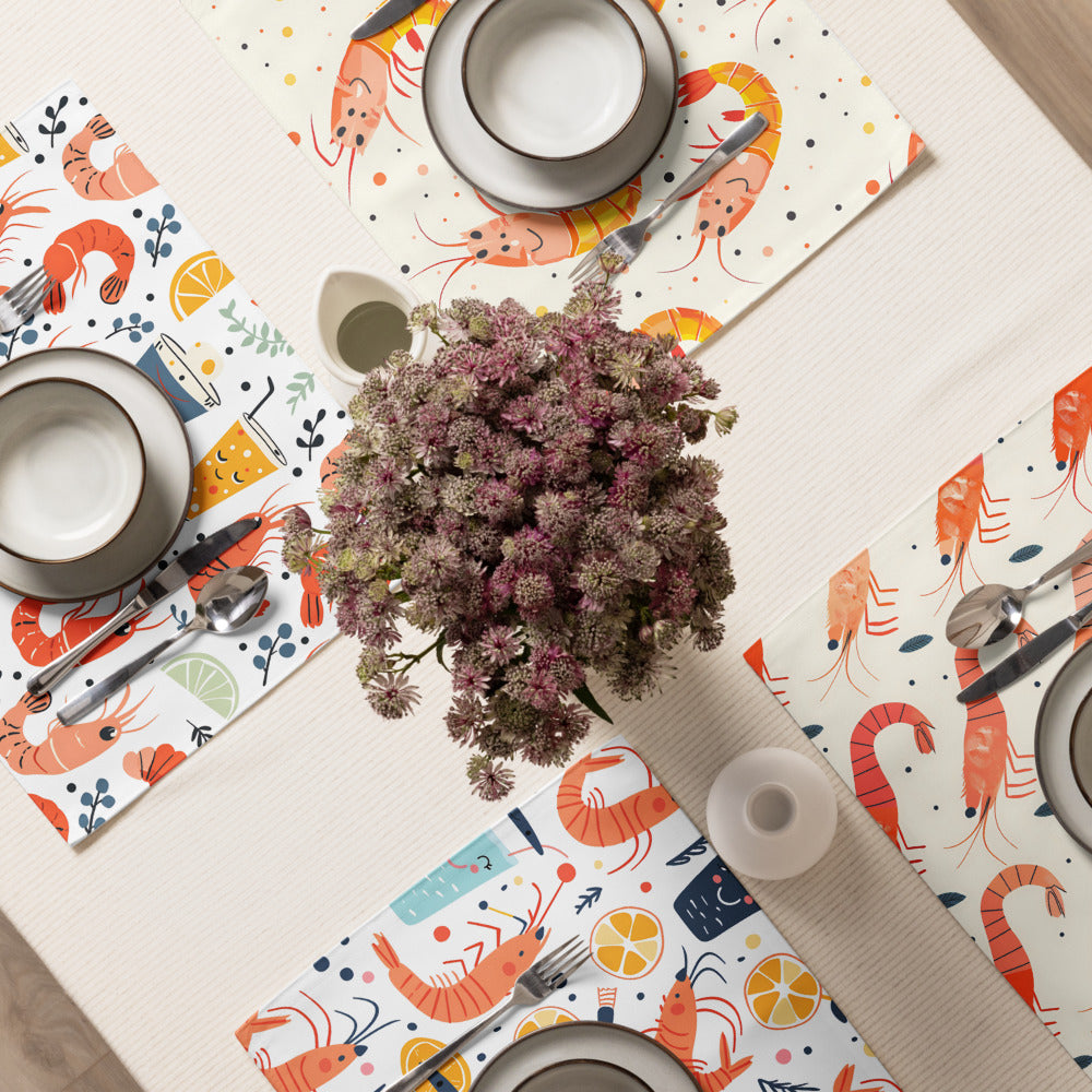 Citrus Shrimps Placemats Set СSPM01
