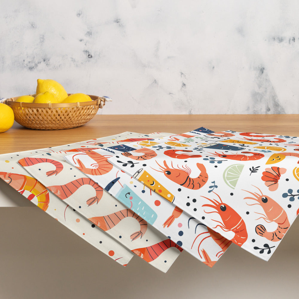 Citrus Shrimps Placemats Set СSPM01