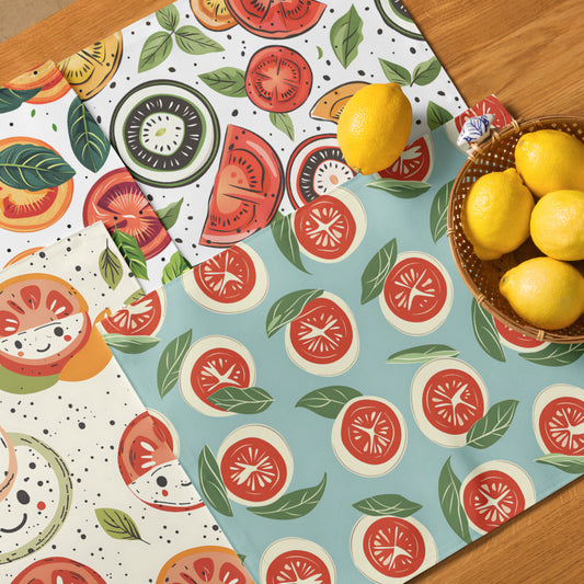Citrus Tomato Placemats Set СSPM02