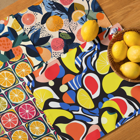 Citrus Abstract Placemats Set СSPM04