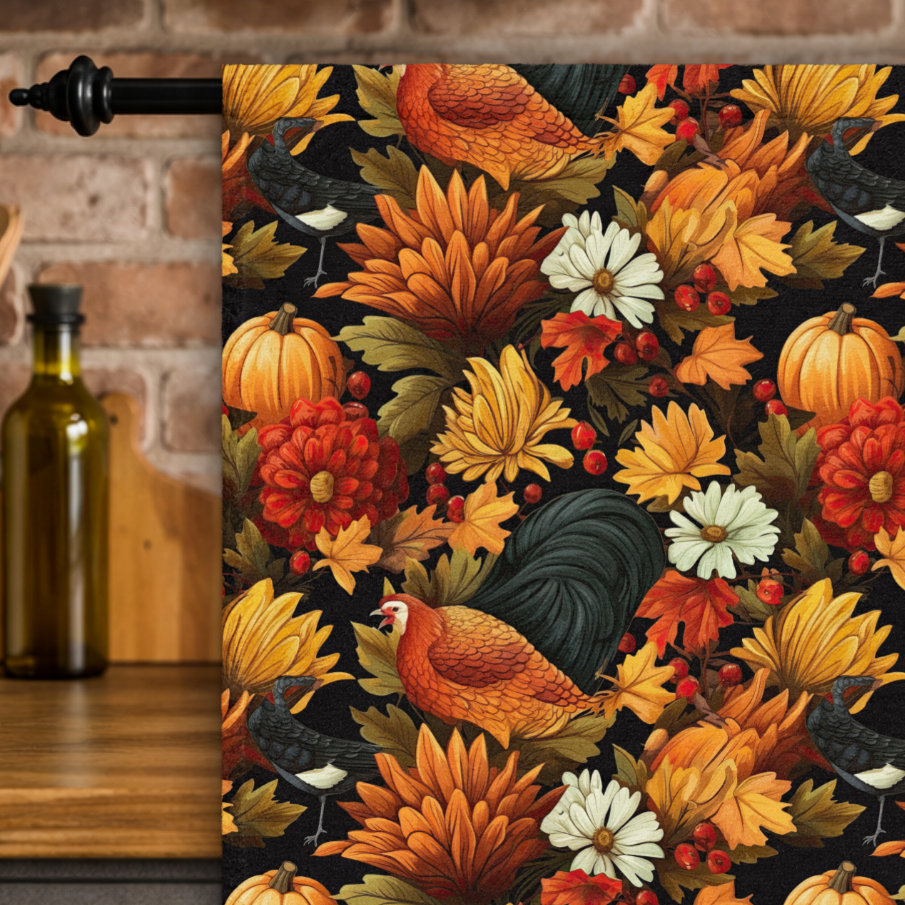 Thanksgiving Hand Kitchen Towel TGHT02