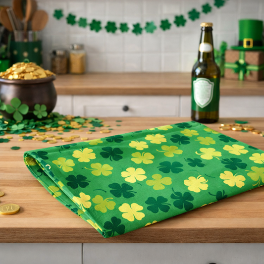 St Patrick’s Day kitchen hand tea towel HTPD02